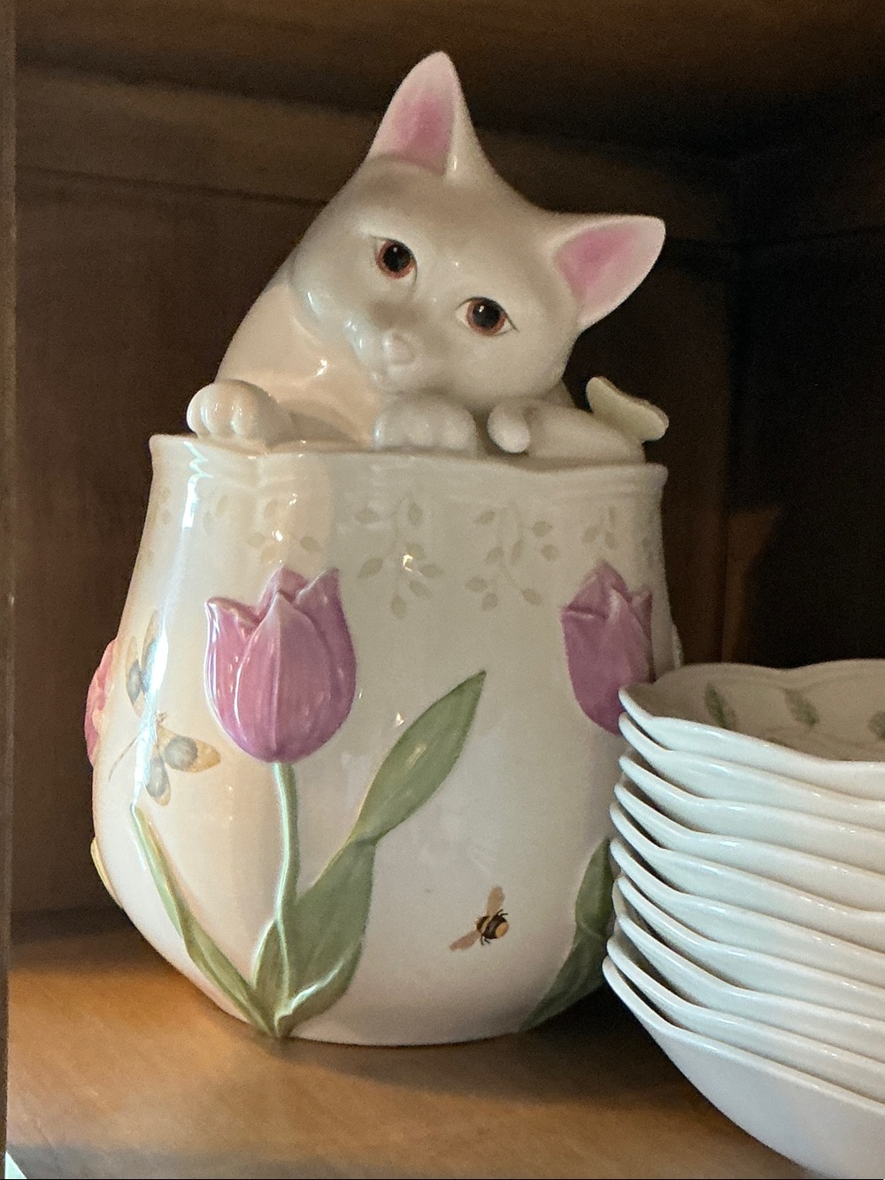 Cat Cookie Jar Box - Picture 3 of 5